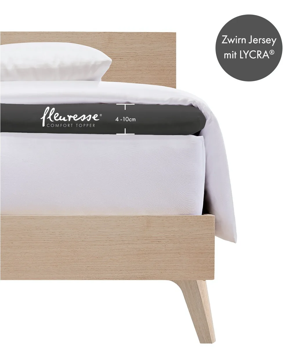Comfort Topper Anthrazit – Ambiente 2