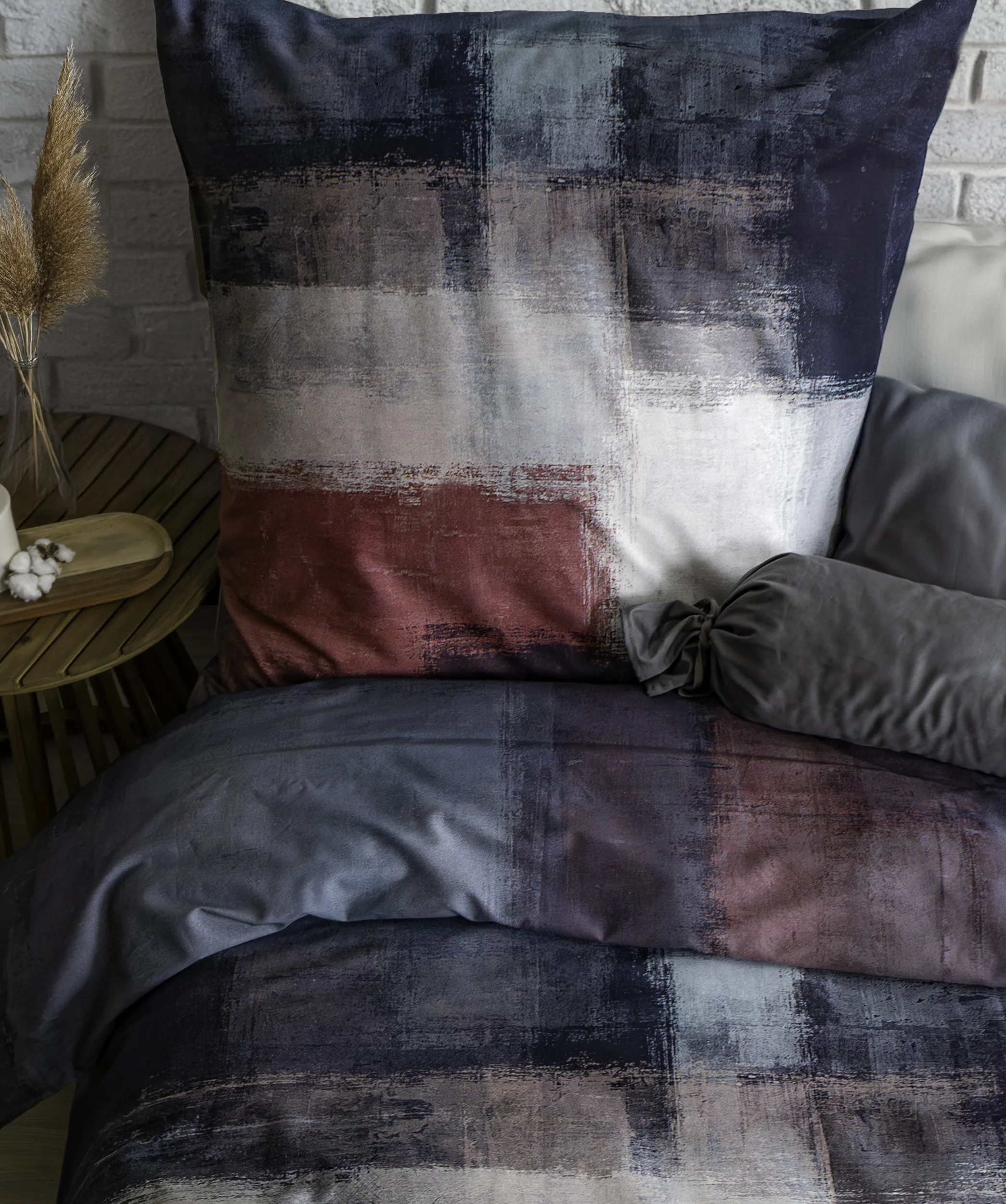 Bed Art S Blau-Rot – Detail