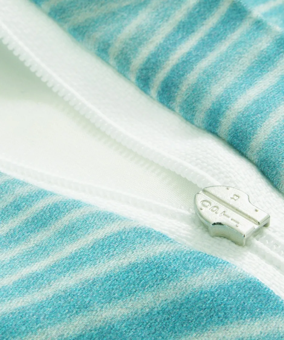 Bed Art S Blau – Detail Reißverschluss