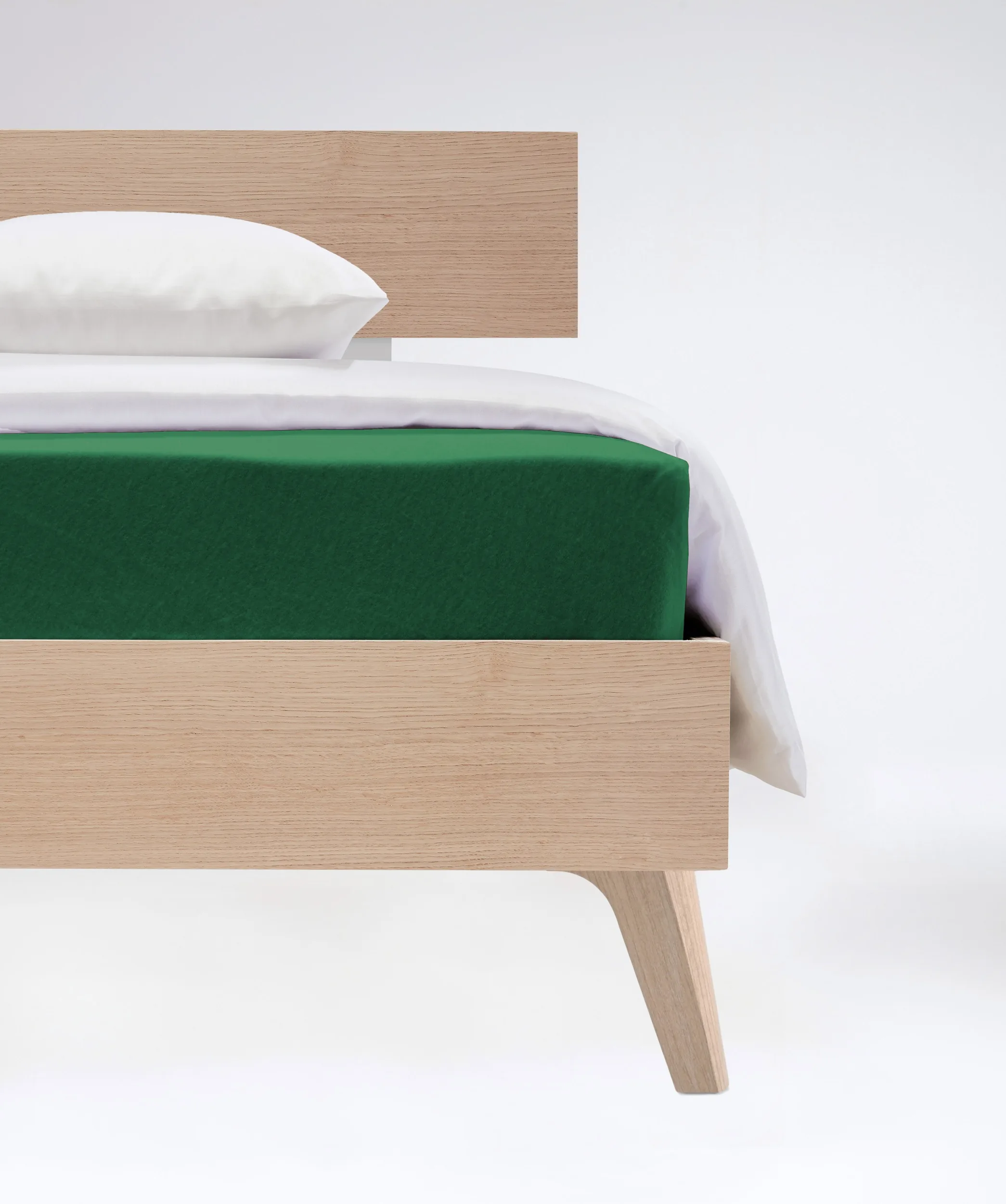 Flauschjersey Jagdgrün – Ambiente