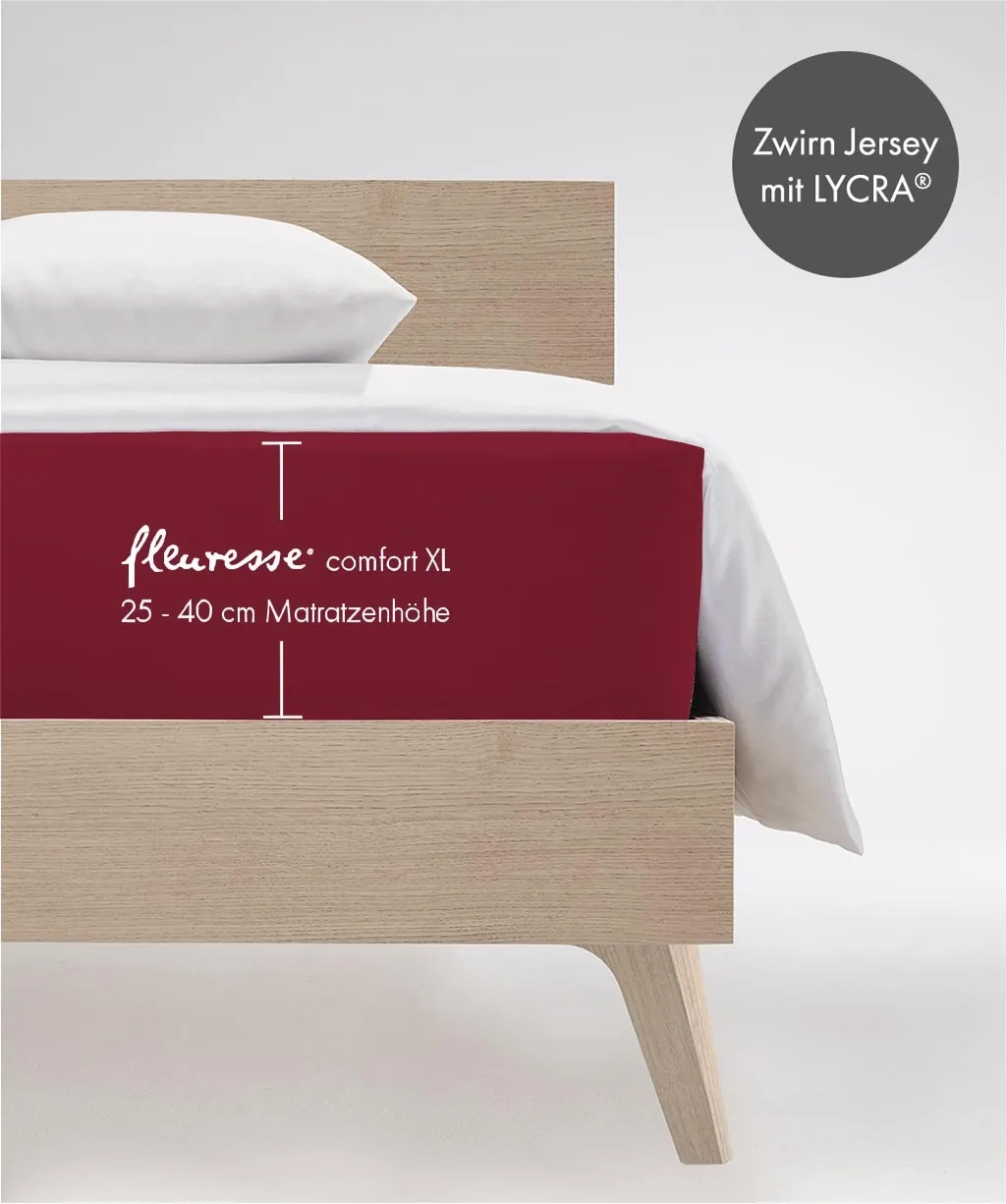 fleuresse comfort XL Bordeaux – Ambiente