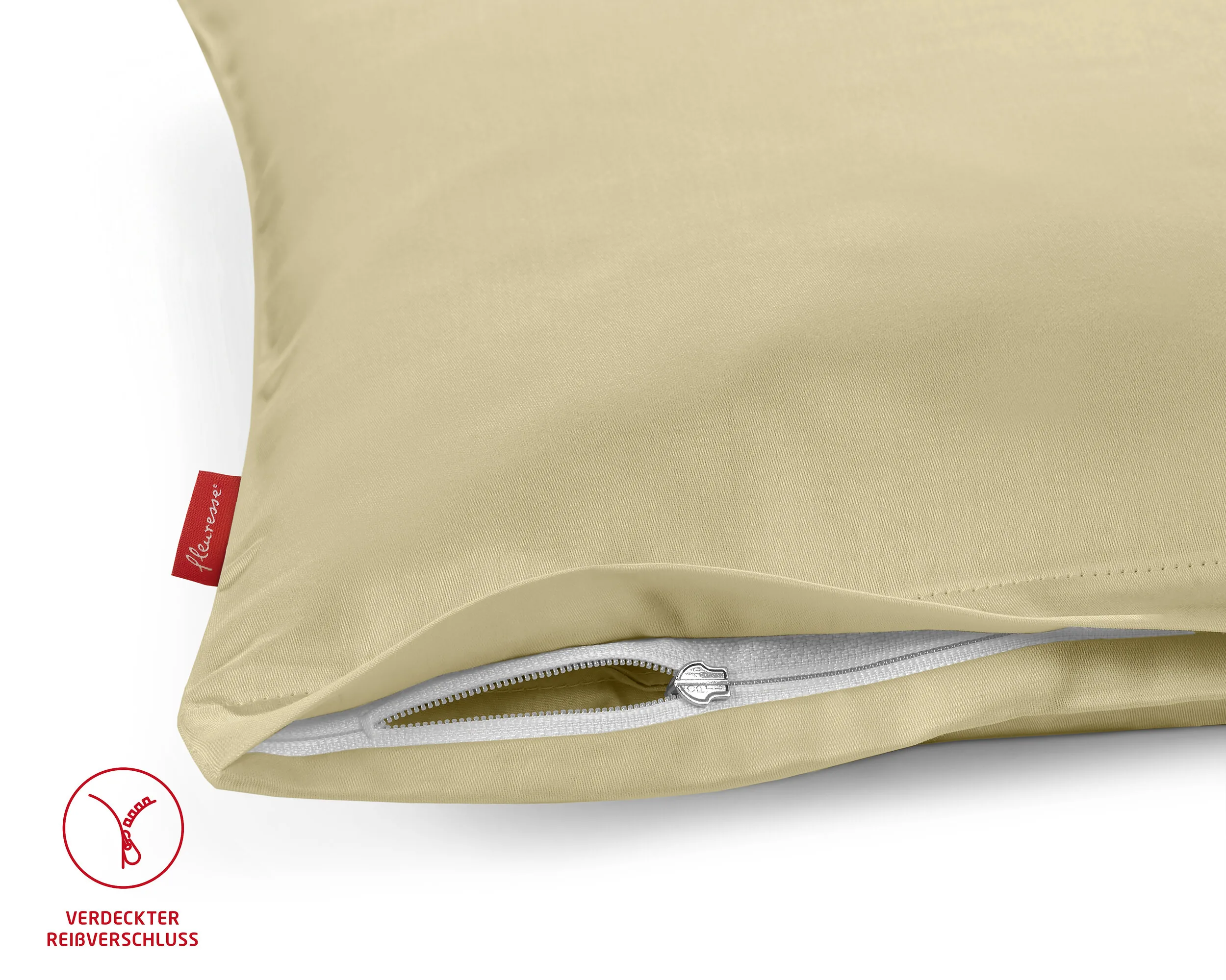 Colours 9100 Beige – Reissverschluss