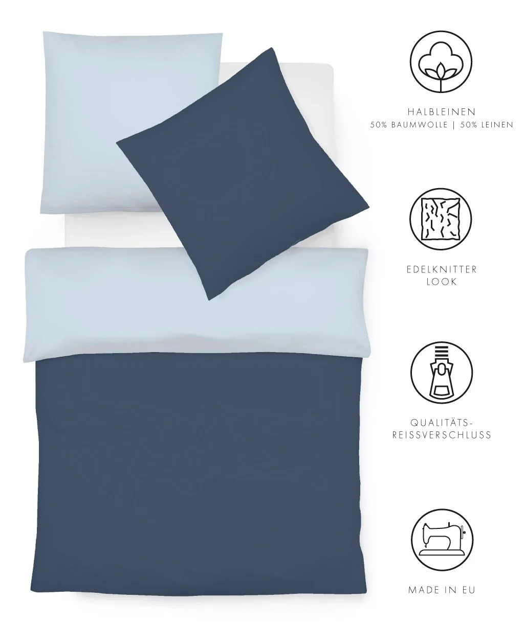 Provence W Navy-Bleu – Freisteller