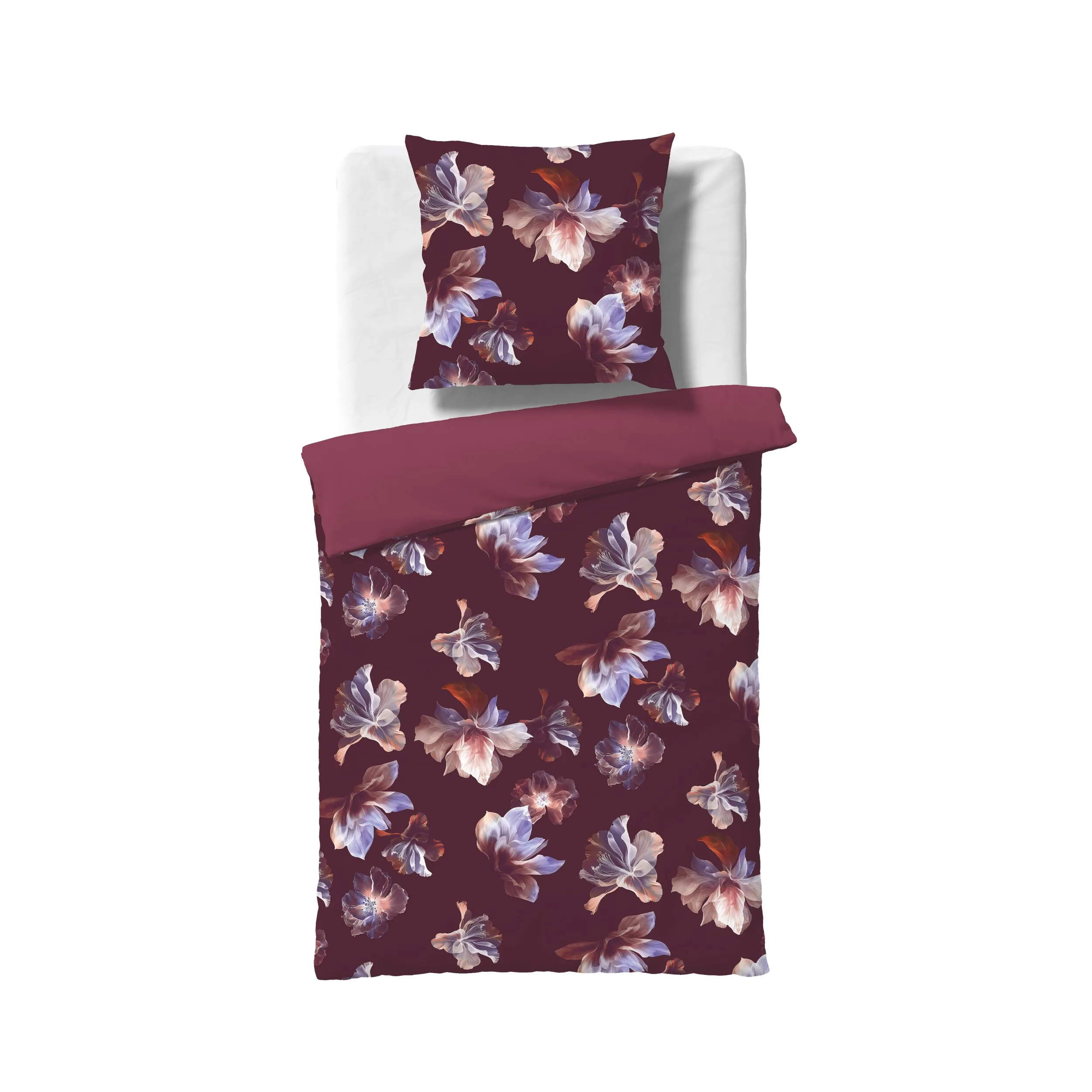 Modern Elegance Dunkelrot – Freisteller