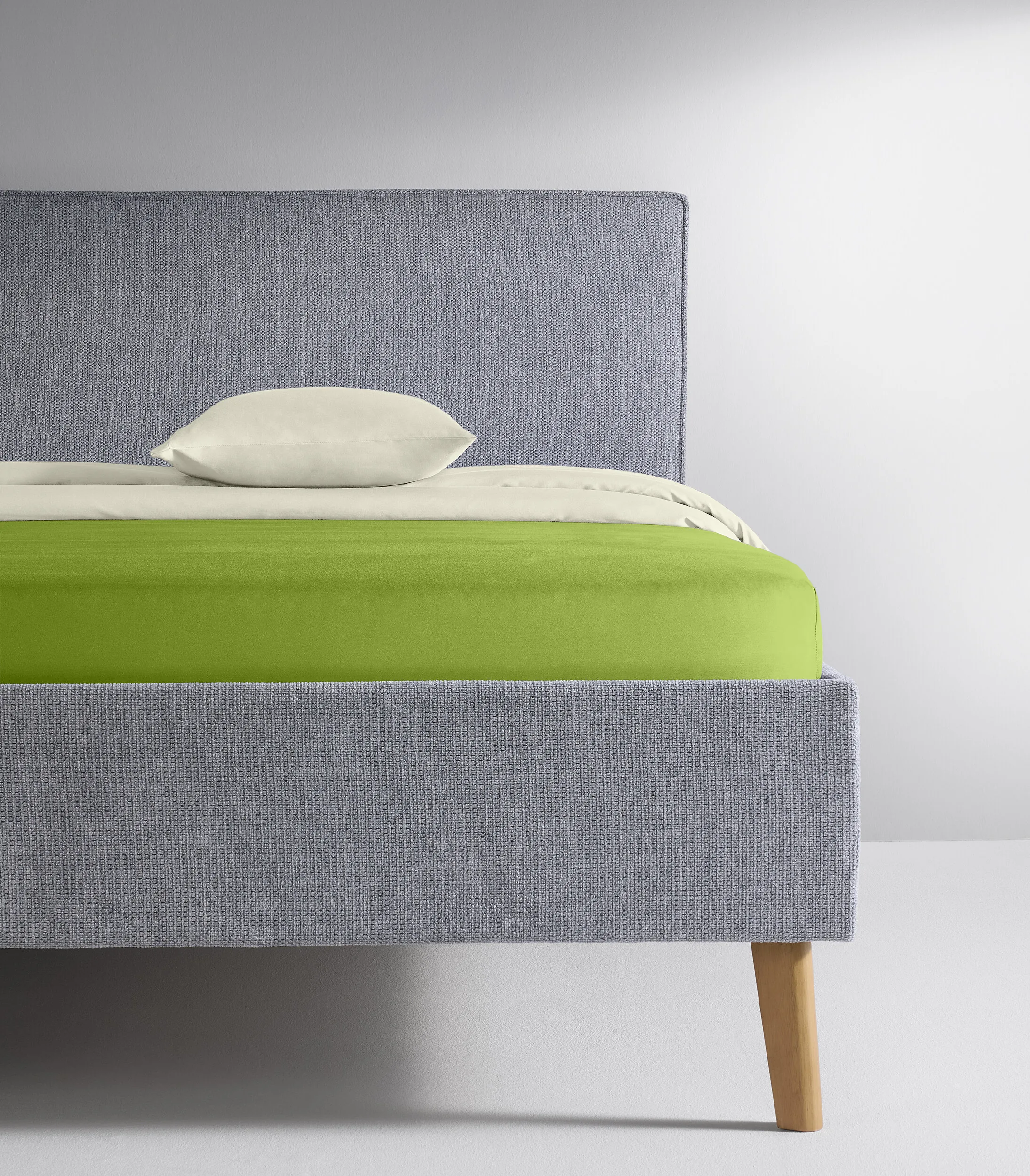 fleuresse® colours Spannlaken Bettlaken aus Mako Satin