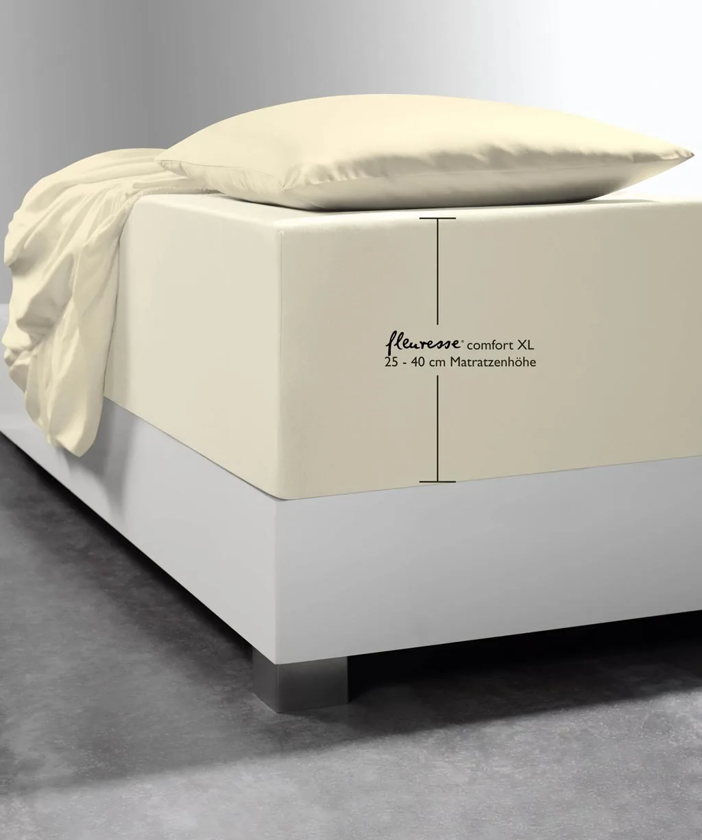 fleuresse comfort XL Creme – Detail 1