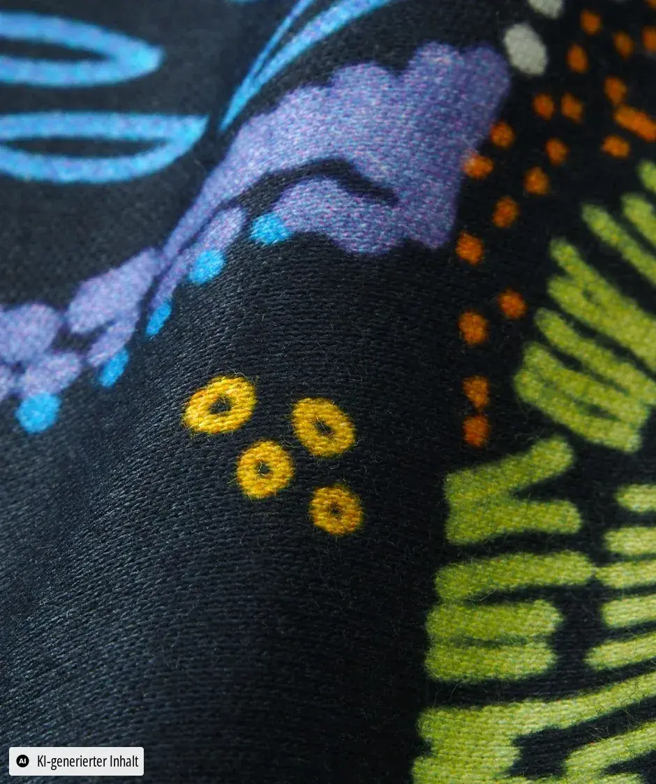 Black Premium Jersey Nachtblau – Detail
