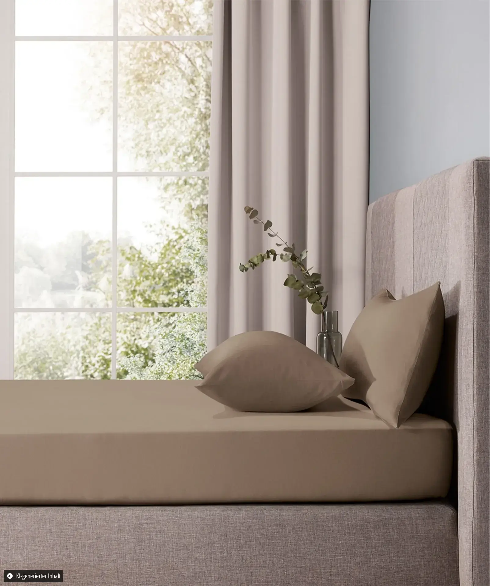 Black Premium TENCEL™ Taupe – Ambiente