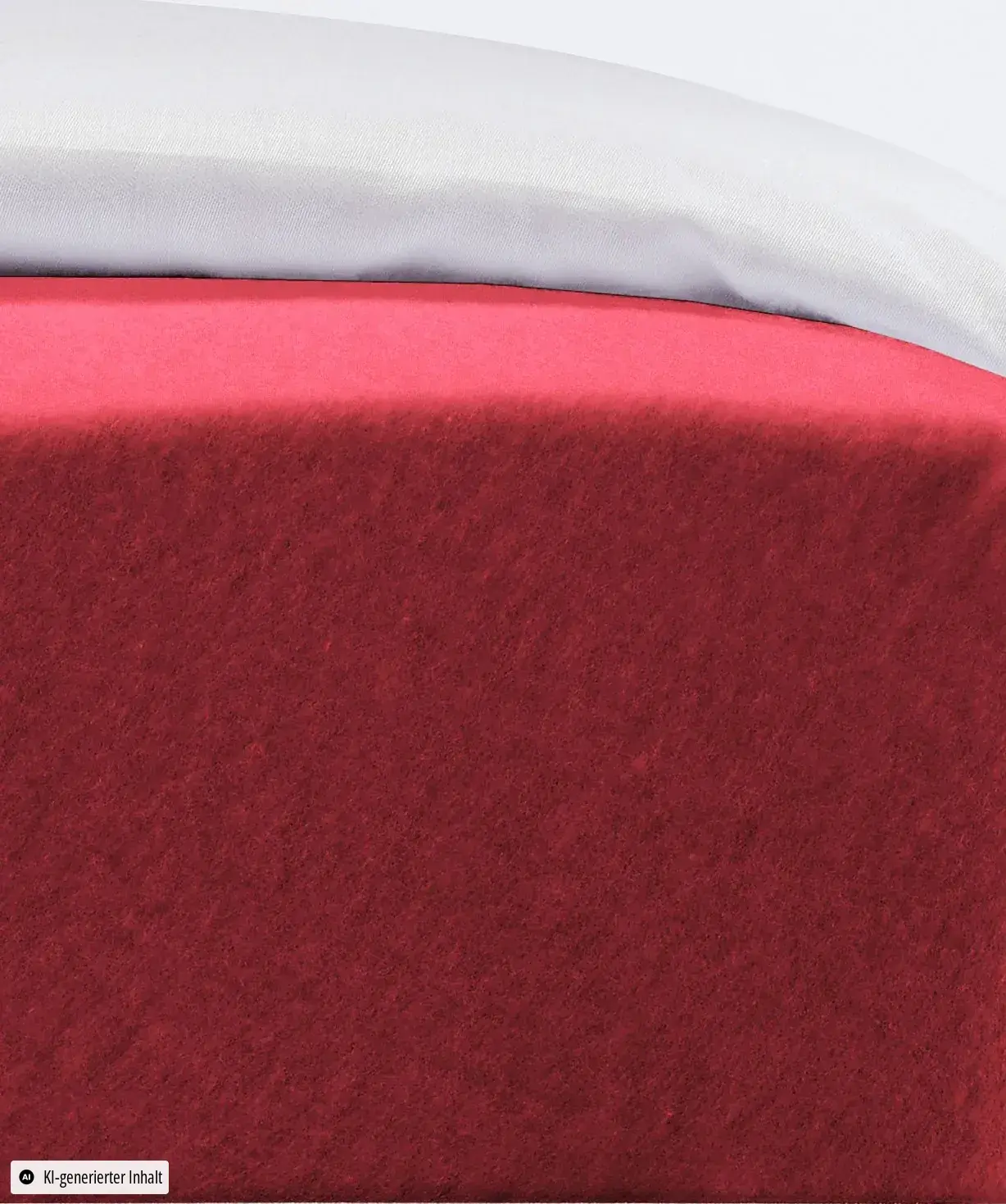 Flauschjersey Bordeaux – Detail