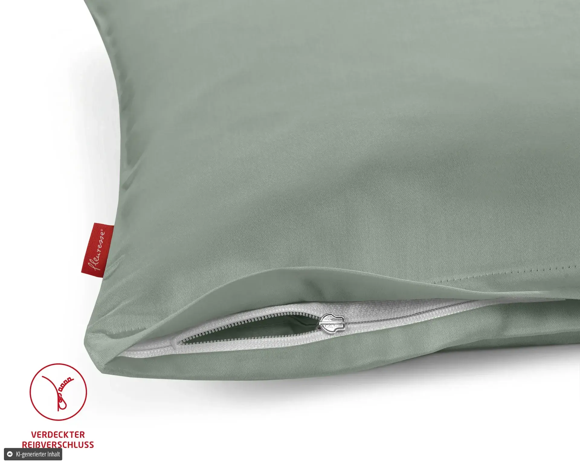 Colours 9100 Salbei – Reissverschluss