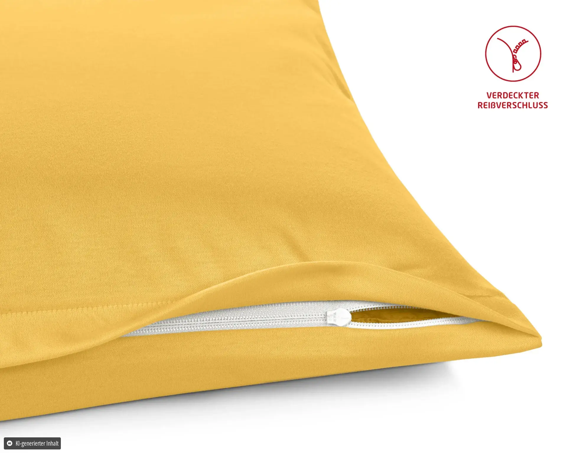 Colours Interlock Jersey 9200 Sonne – Reissverschluss