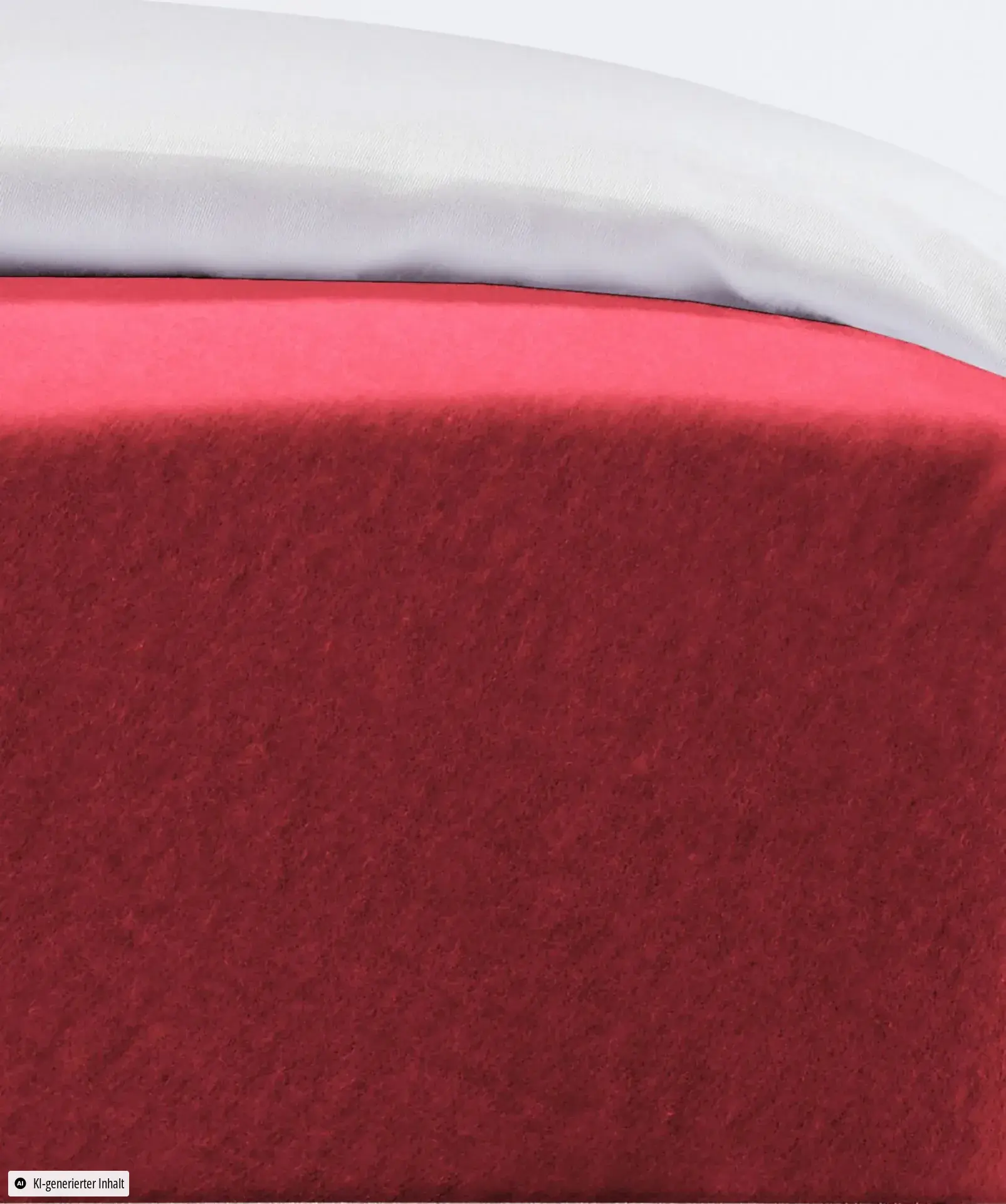 Flauschjersey Bordeaux – Detail